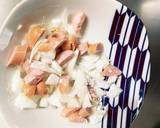 お一人様野菜たっぷりレモン味ウインナー丼作り方3写真