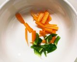お一人様野菜たっぷりトマト味ウインナー丼作り方5写真