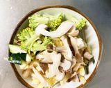 お一人様野菜たっぷりトマト味ウインナー丼作り方9写真