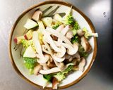お一人様野菜たっぷりレモン味ウインナー丼作り方9写真