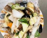 お一人様野菜たっぷりレモン味ウインナー丼作り方11写真