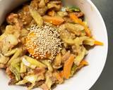 お一人様野菜たっぷりレモン味ウインナー丼作り方21写真