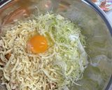 じろにも風どん兵衛お好み焼き【J.E】作り方3写真