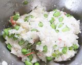 お弁当に◎枝豆チーズはんぺんボール作り方3写真