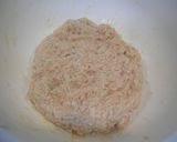 鶏ひき肉と豆腐☆油揚げはさみ煮作り方2写真