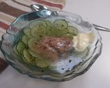 和風だしのきゅうりとツナの絶品冷製スープ作り方4写真
