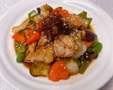 鶏もも肉とたっぷり野菜の赤酢炒め作り方8写真
