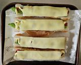 竹輪のアスパラチーズ焼き作り方3写真
