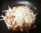 簡単！牛蒡と合い挽きそぼろの炊き込みご飯作り方5写真