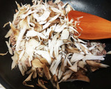 簡単！牛蒡と合い挽きそぼろの炊き込みご飯作り方6写真