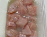 基本的な酢鶏作り方1写真