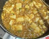 麻婆豆腐焼きそば　麻婆豆腐と焼そばを合体作り方3写真