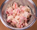 ゴロっとおつまみカニカマ☆至高のソース☆作り方3写真