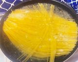 簡単にトマトとオクラ、シラスの冷製パスタ作り方2写真