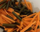 ワラビと人参のナムル作り方6写真