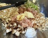 余り野菜と大葉の照り焼きつくね作り方2写真