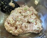 余り野菜と大葉の照り焼きつくね作り方3写真