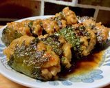 余り野菜と大葉の照り焼きつくね作り方10写真