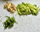 ✨薬膳ナムル(きゅうり、ミョウガ、大葉)作り方3写真