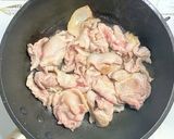 豚こま肉とスナップエンドウの梅炒め作り方3写真