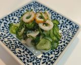 さっぱり大葉ときゅうりの和物　塩と白だし作り方4写真