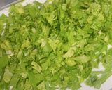 セロリの葉っぱでさっぱり炒飯作り方1写真