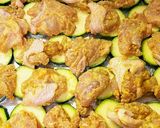 カリジュワチキンと野菜のオーブン焼き作り方3写真