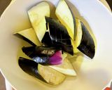 フライパンでつくる♡茄子と厚揚げの煮浸し作り方1写真