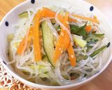 給食の「バンサンスー」♡春雨の中華和え作り方9写真
