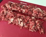 牛肉・キャベツ・エノキ・長ネギの肉豆腐作り方4写真