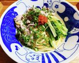 簡単!梅と柚子胡椒の豚しゃぶ冷製パスタ♪作り方11写真