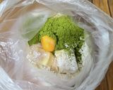 簡単計量レシピ☆抹茶くるみクッキー♪作り方1写真