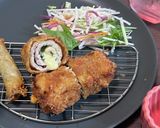 大葉とチーズのミルフィーユカツ作り方7写真