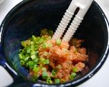 簡単！納豆　鮭明太作り方2写真