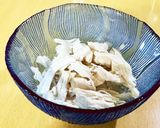 レンジ☆鶏むね肉の酒蒸し作り方4写真