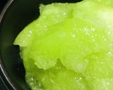 フルーツ●くりぬきメロン盛り作り方1写真