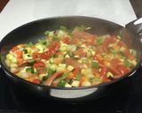夏野菜とキノコのヘルシー揚げ春巻き♡作り方3写真