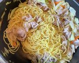 ミックス野菜の塩焼きそば作り方7写真