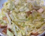 キャベツと豆もやしの厚揚げ炒め居酒屋風作り方6写真