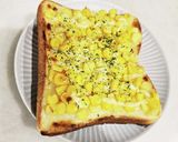 簡単！コク旨コーンマヨトースト作り方5写真