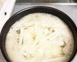 豆腐､卵､大根､舞茸のみそ汁作り方3写真