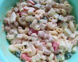 豆パスタツナ入り野菜の角切りマヨサラダ作り方7写真