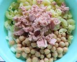 豆パスタツナ入り野菜の角切りマヨサラダ作り方5写真