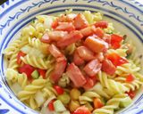 豆パスタツナ入り野菜の角切りマヨサラダ作り方10写真
