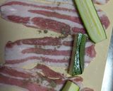 【ズッキーニの肉巻き】甘辛ケチャップ味作り方2写真