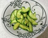 昆布茶揉みきゅうりとちくわの梅和え作り方1写真