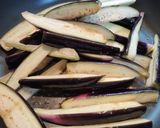 ナスの炒め焼き（煎り焼き？）作り方3写真