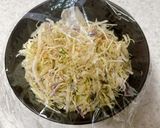 レンジだけで楽ちん♪卵1個でオムキャベツ作り方1写真