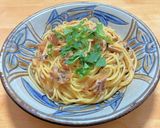 お手軽です☆サバ缶と大葉で和風スパゲティ作り方6写真