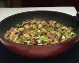 夏野菜とキノコのヘルシー揚げ春巻き♡作り方8写真